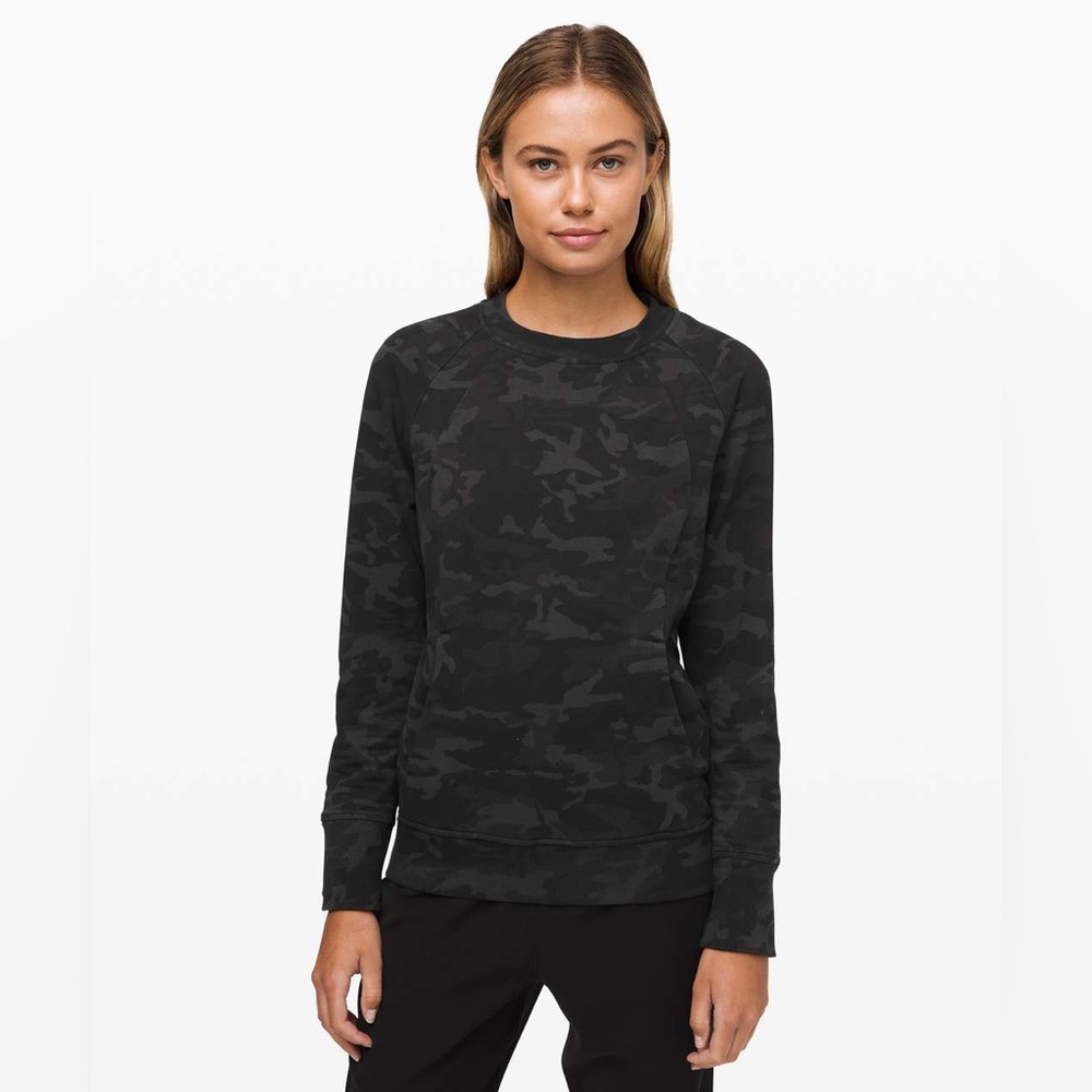 Lululemon Scuba Crew Sweatshirt Camo